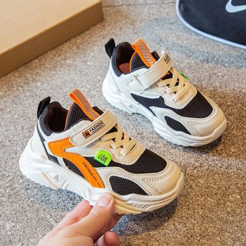 Zapatillas deportivas infantiles versátiles de suela blanda - imagen 5