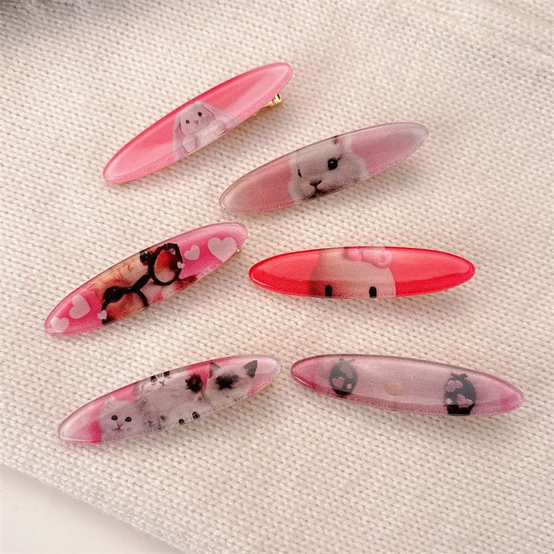 Pinza lateral para el pelo con diseño de gatito dulce - imagen 3