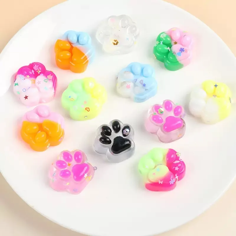Mini garras de gato de peluche para relleno de Halloween - imagen 4