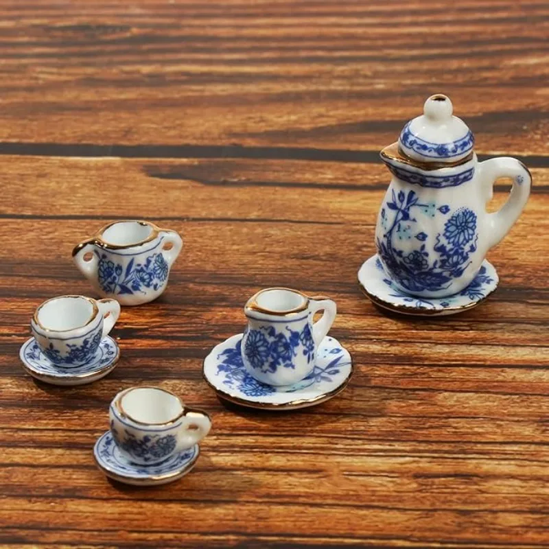 Juego de té infantil en cerámica para casita de muñecas - imagen 5