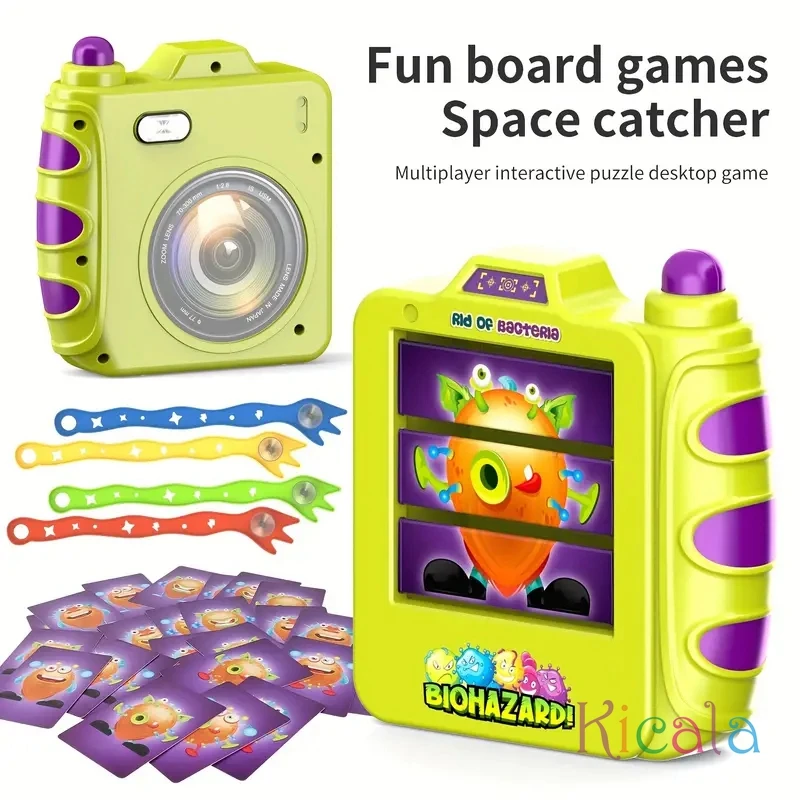 Piezas del juego dispersas sobre una mesa