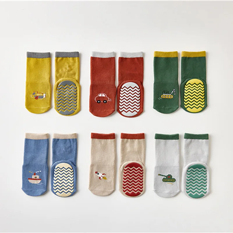 Calcetines térmicos antideslizantes para bebé – Suave punto infantil