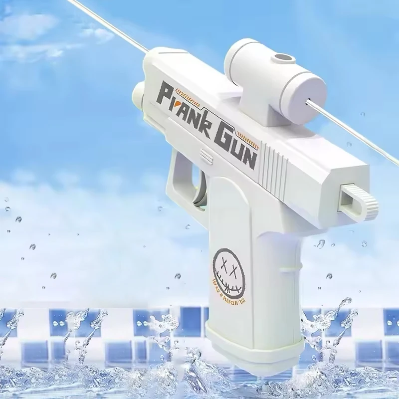Pistola de agua mini de doble chorro para juegos de verano
