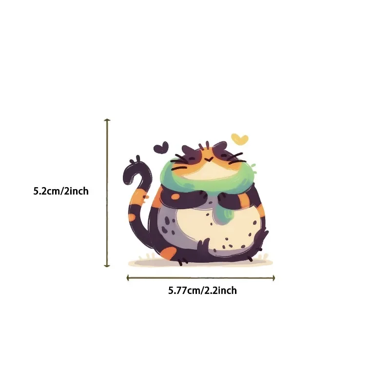 Pegatinas infantiles de gato y animales para recortar y decorar - imagen 5