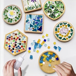 Posavasos niños bambú artesanal – Forma corazón