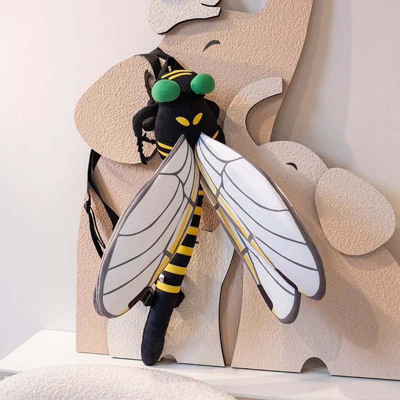 Mochila decorativa de insectos