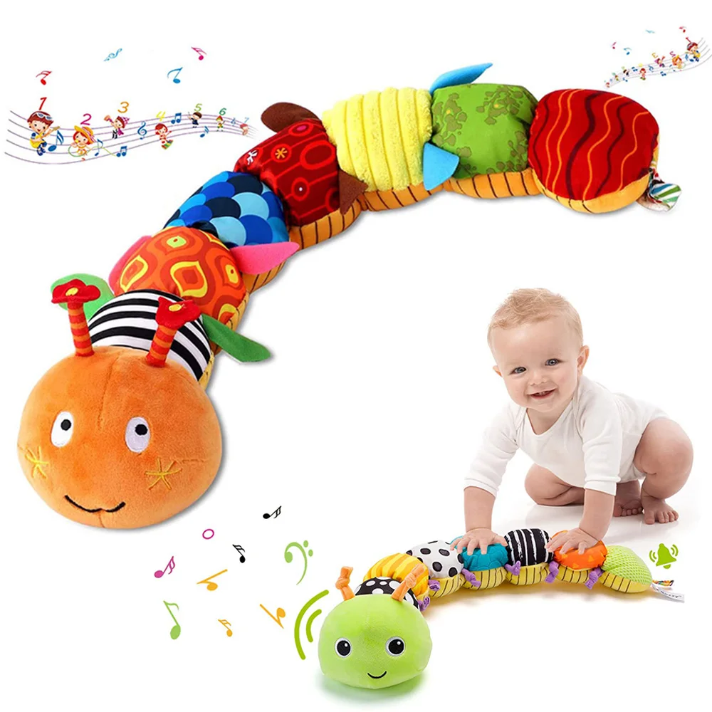 Sonajero musical oruga – Juguete sensorial para bebé