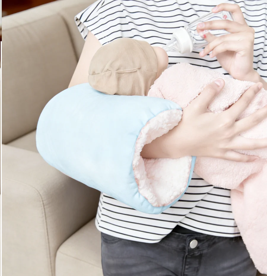 Almohada de lactancia de felpa para maternidad