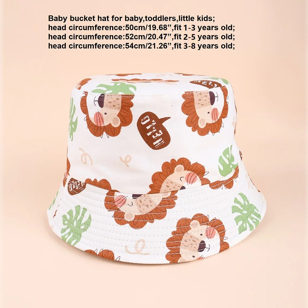Sombrero de panamá para bebé con visera UV de pescador playa infantil - imagen 3