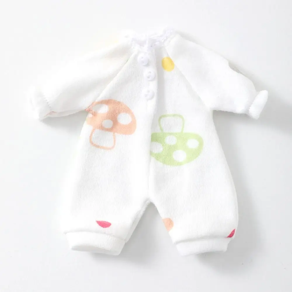 Pijama a rayas para muñeca – Traje de dormir BJD 1/11 - imagen 4