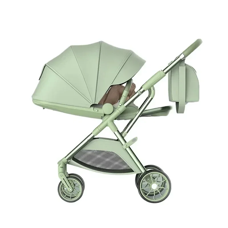 Cochecito plegable bidireccional ligero con bolsa de la madre - imagen 2