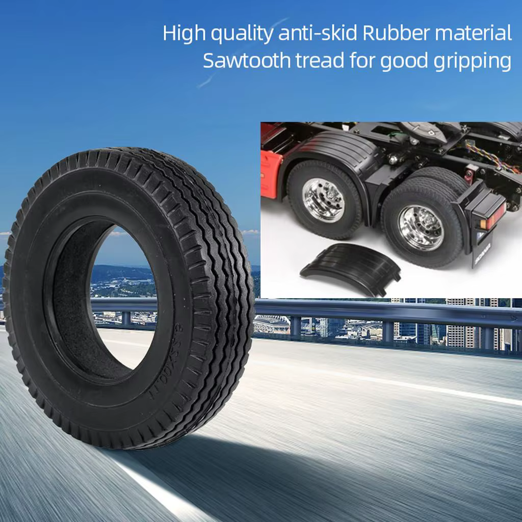 Neumáticos de goma RC Tamiya, repuesto duradero para crawlers - imagen 3