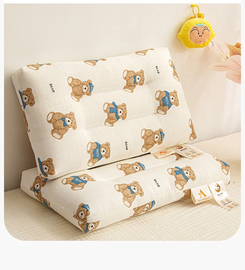 Almohada de bebé con acabado suave