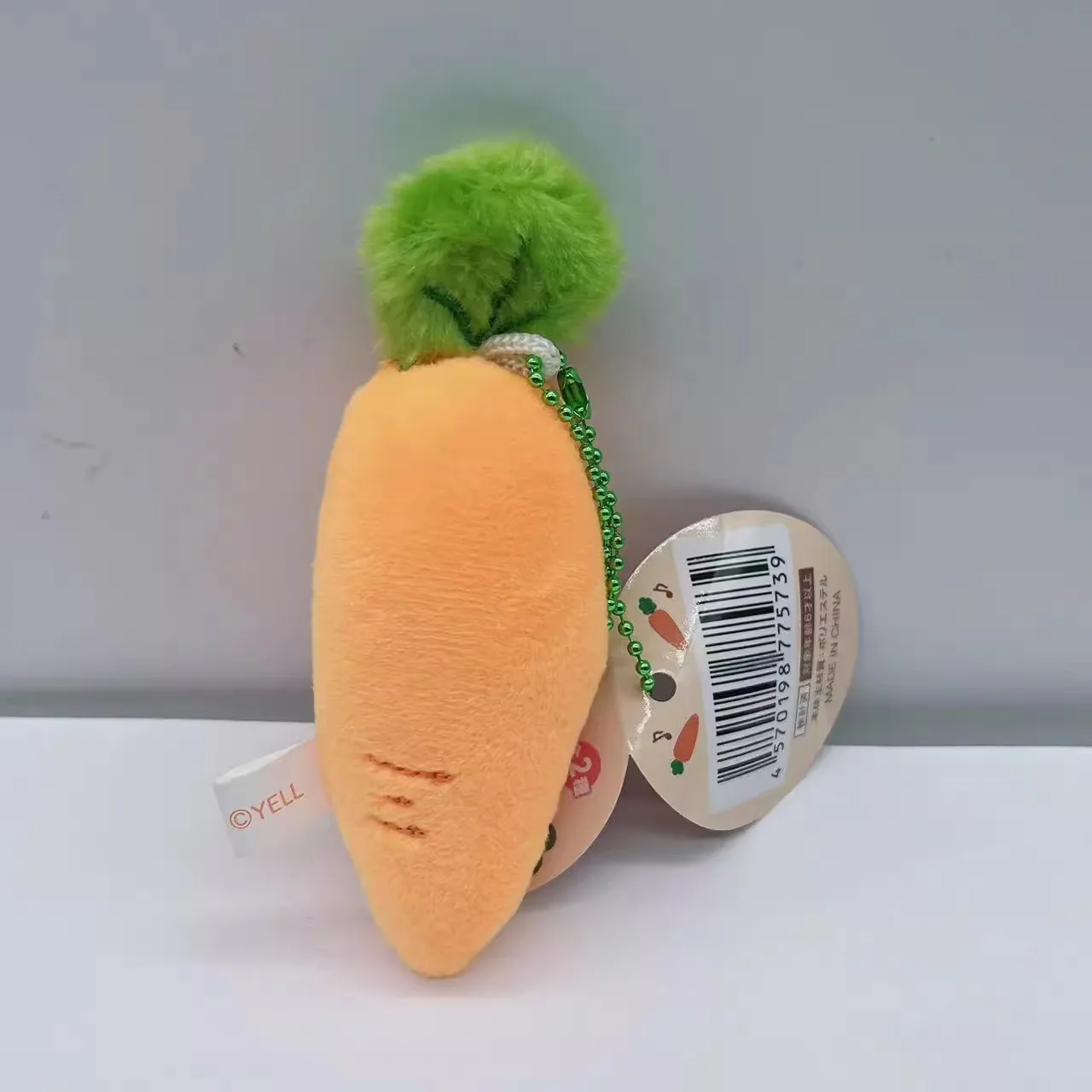 Peluche Pukkyutto en bolsa con etiqueta