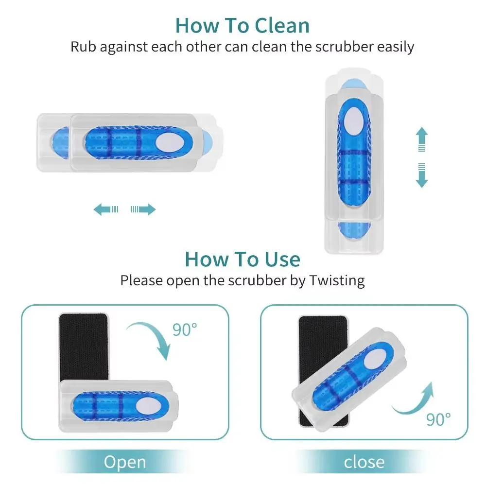 Raspador magnético de algas para acuario con mango ergonómico - imagen 2