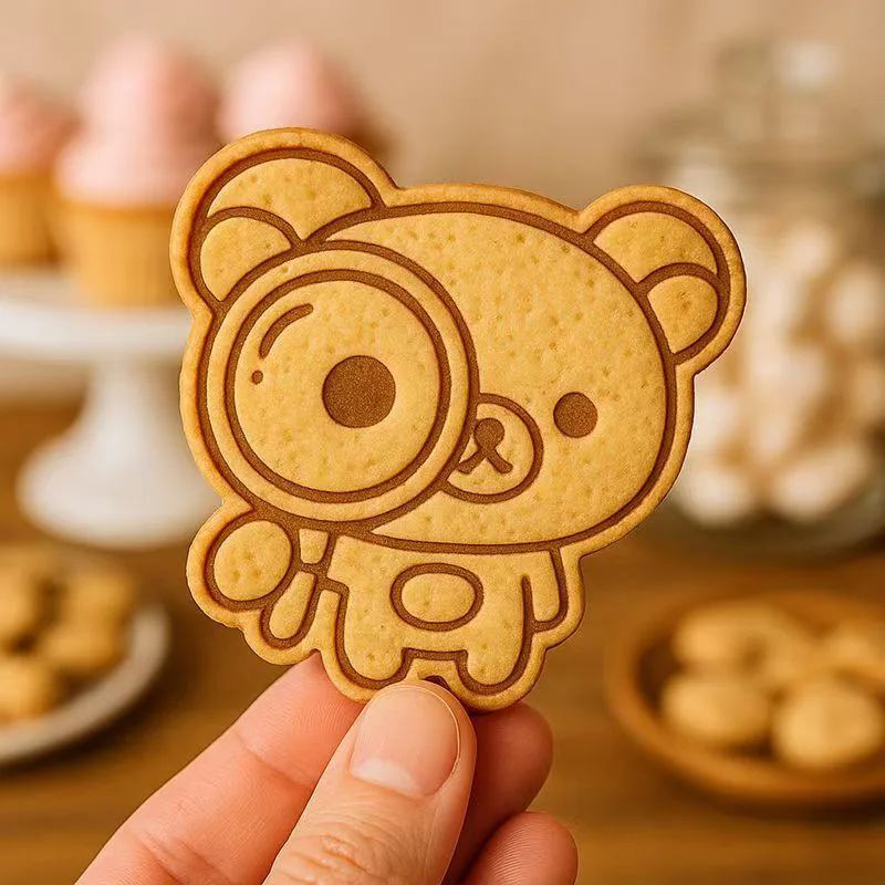 Molde cortador Rilakkuma para galletas infantiles - imagen 3