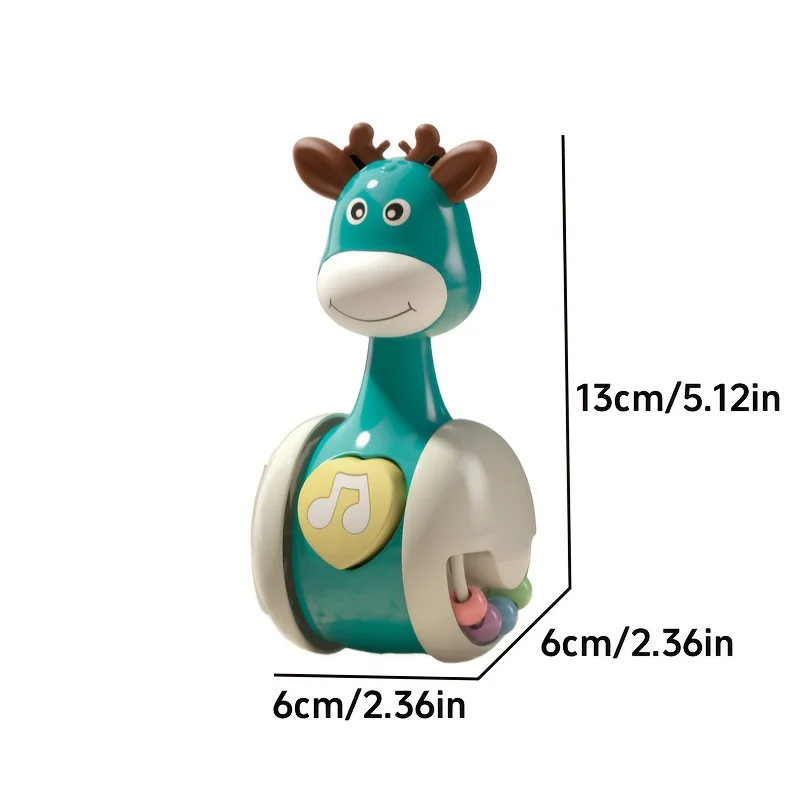 Juguete educativo jirafa oscilante vibrante - ideal regalo infantil - imagen 3