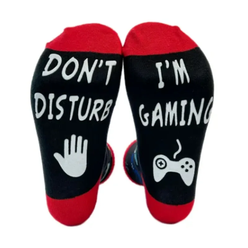 Calcetines divertidos estilo gaming No molestar para niños