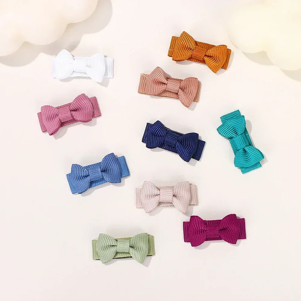 Accesorios para el cabello con lazos de color sólido