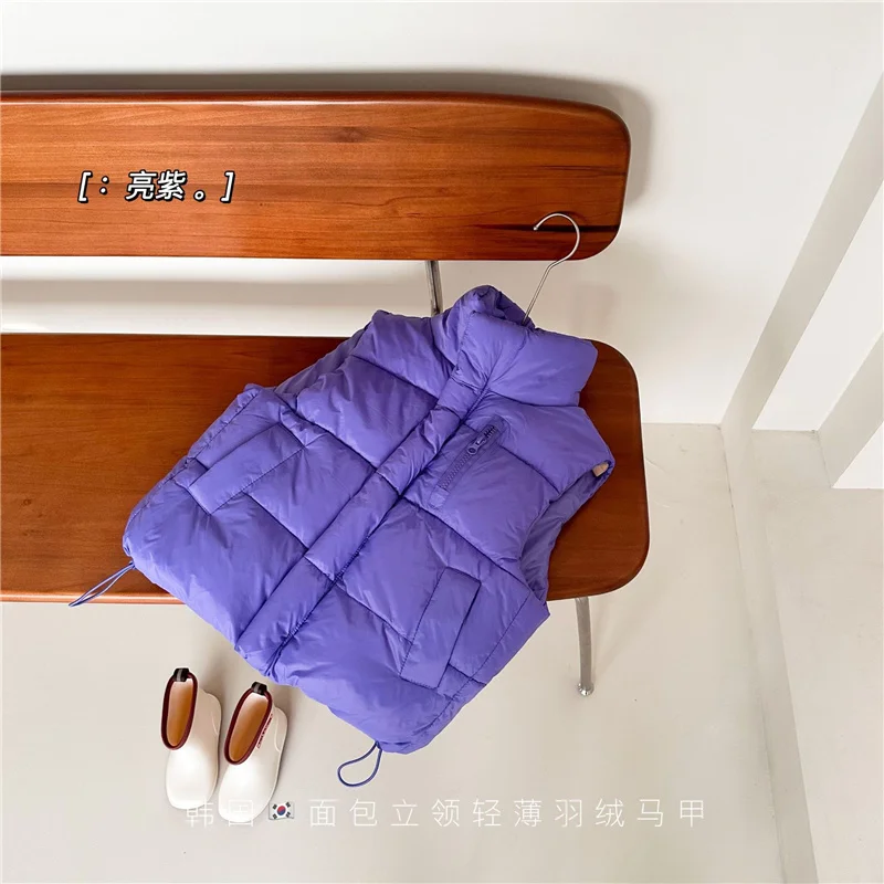 Chaleco acolchado de algodón térmico para niños otoño invierno - imagen 3