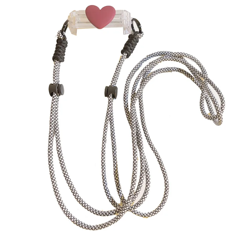Cordón para móvil con clip trasero, ajuste regulable y cuerda larga - imagen 4