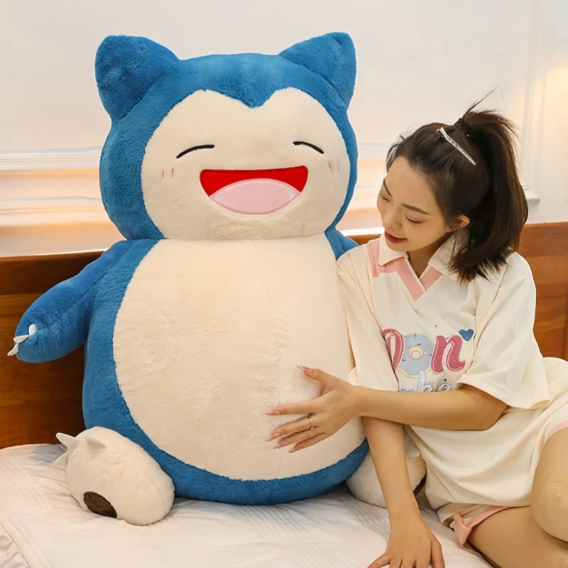 Peluche Pokémon Snorlax con pelo de conejo suave para niños regalo - imagen 4