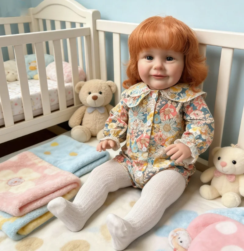 Muñeca Reborn Zoe realista con piel pintada a mano 3D tacto suave - imagen 5