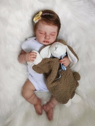 Muñeca Reborn realista de vinilo – Piel 3D detallada