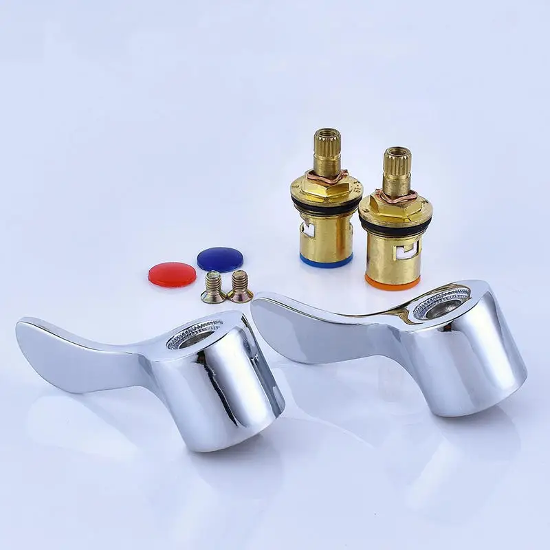 Kit conversor de manijas de grifo para lavabo de cocina - imagen 4