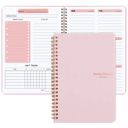 Agenda semanal infantil 52 semanas - cuaderno A5 y bolsa planificadora