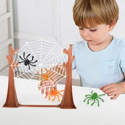 Juego colgante de telaraña que rebota para fiestas infantiles
