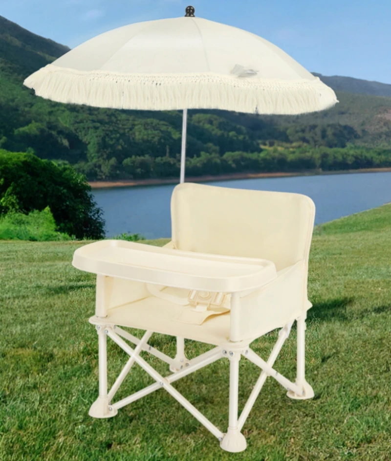 Trona plegable con compartimento de almacenamiento