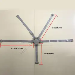 Cinturón de seguridad universal con puntos para silla infantil