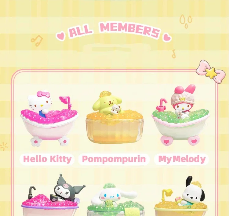 Personajes Sanrio en formato juguete sorpresa