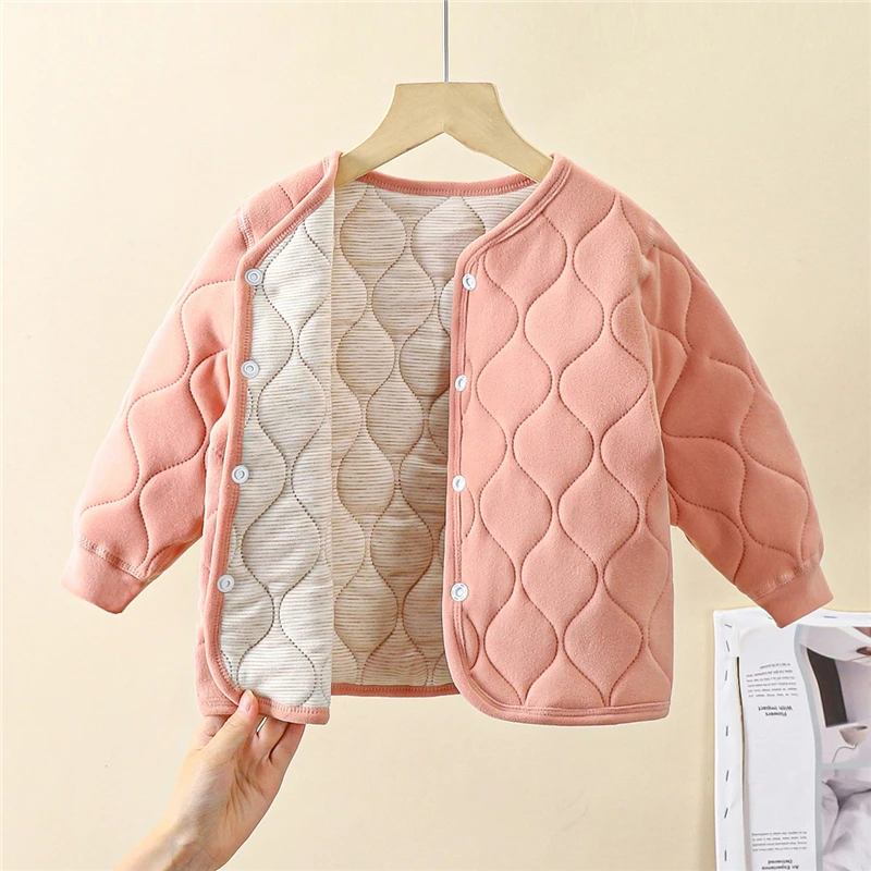 Camiseta térmica infantil cuello redondo – Abrigo interior para niños