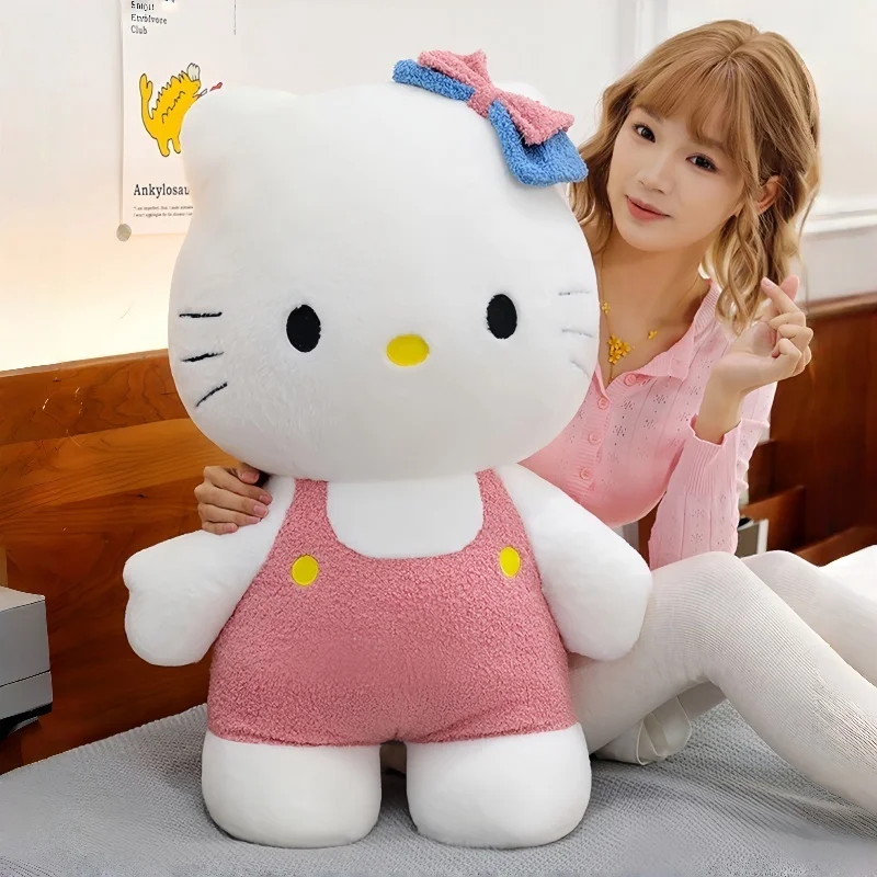 Hello Kitty peluche grande suave de Sanrio, ideal regalo infantil