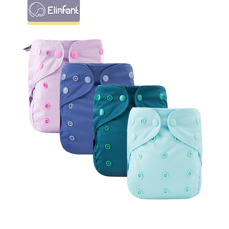 Pañal de tela impermeable lavable reutilizable para bebé
