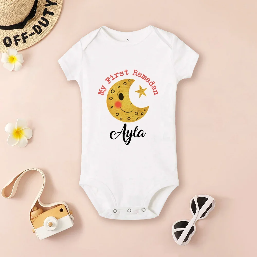 Body Eid para bebé – Peto personalizado manga corta infantil - imagen 2