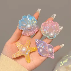 Horquillas pelo infantil estrella marina dulce suave original