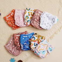 Elinfant pañales de tela lavables ajustables para bebé reutilizables