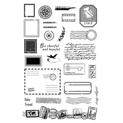 Sello de silicona alfabeto para scrapbooking y manualidades creativas