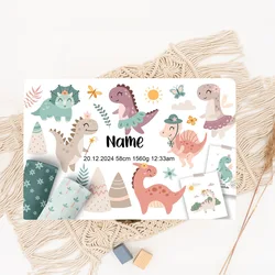 Caja de recuerdo para bebé personalizada con nombre – madera