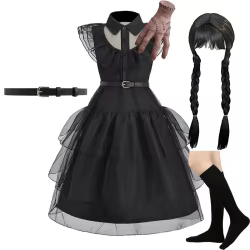 Disfraz de princesa negra para niña – Halloween y fiestas