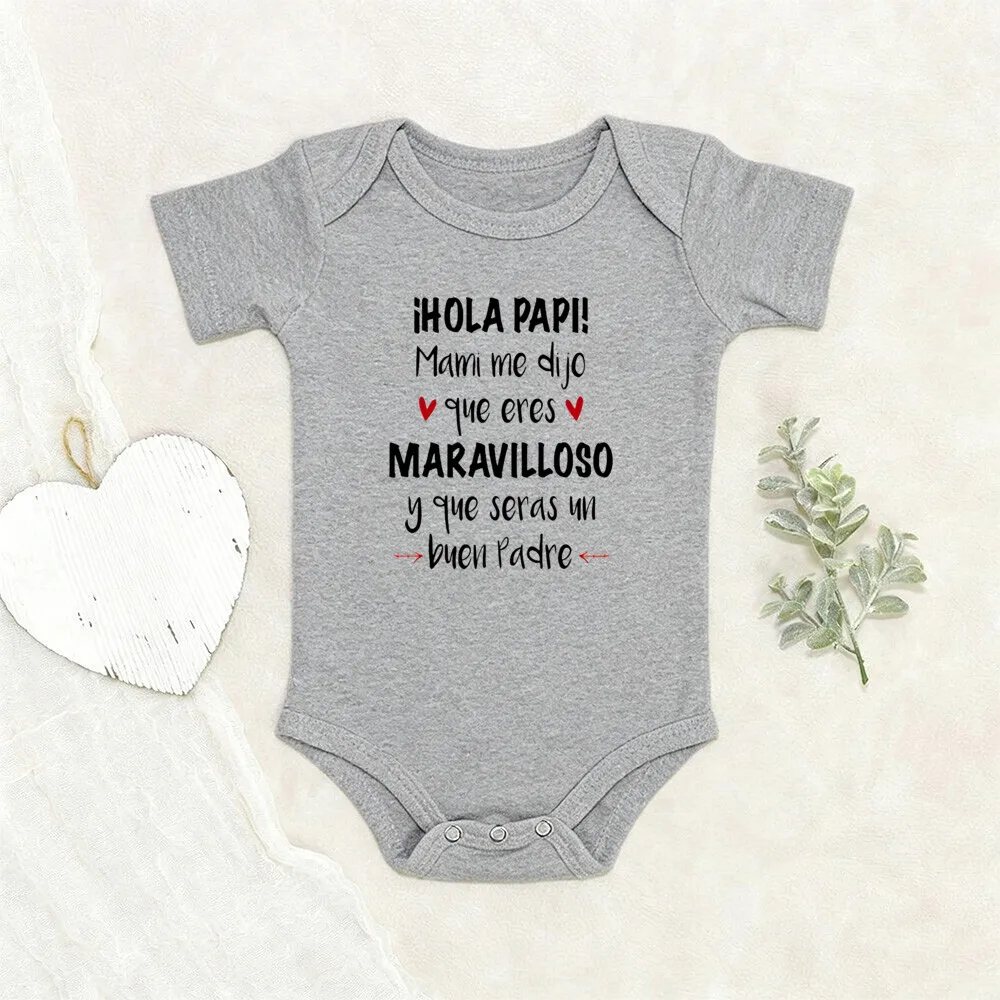 Mono estampado para bebé de algodón en sesión de embarazo - imagen 3