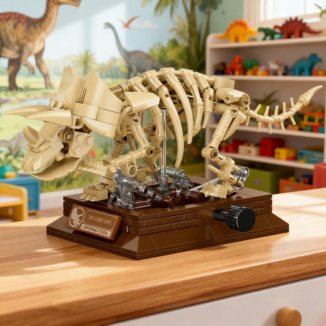 Bloques de dinosaurio Pterosaurio educativos STEM para niños - imagen 3