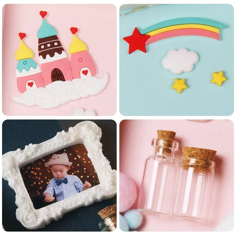 Kit de huellas para bebé: Molde de manos y pies, recuerdo de cien días - imagen 5