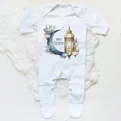 Babygrow primera Eid Ramadán para bebé manga larga