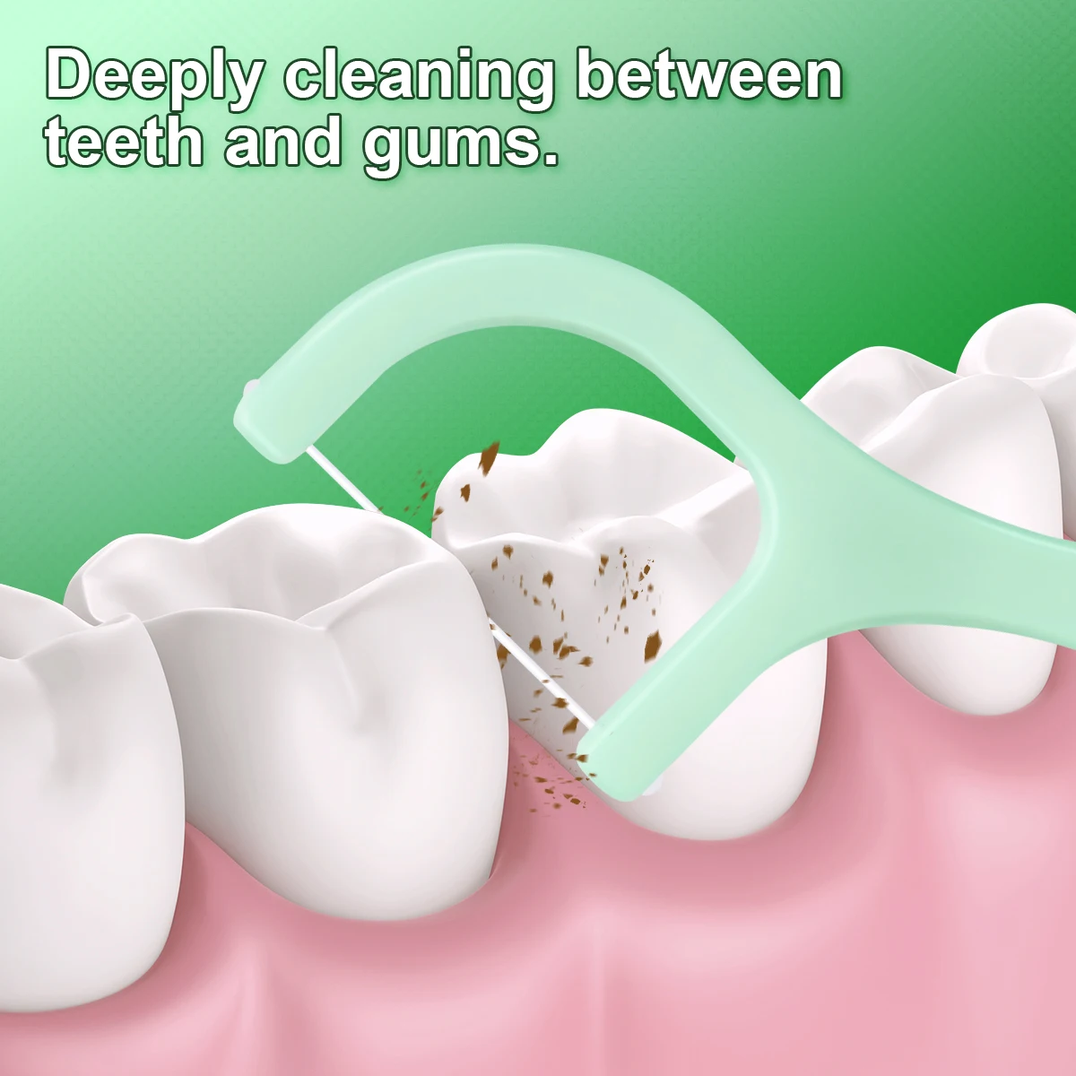 Hilo dental menta con sabor refrescante para higiene bucal diaria - imagen 2