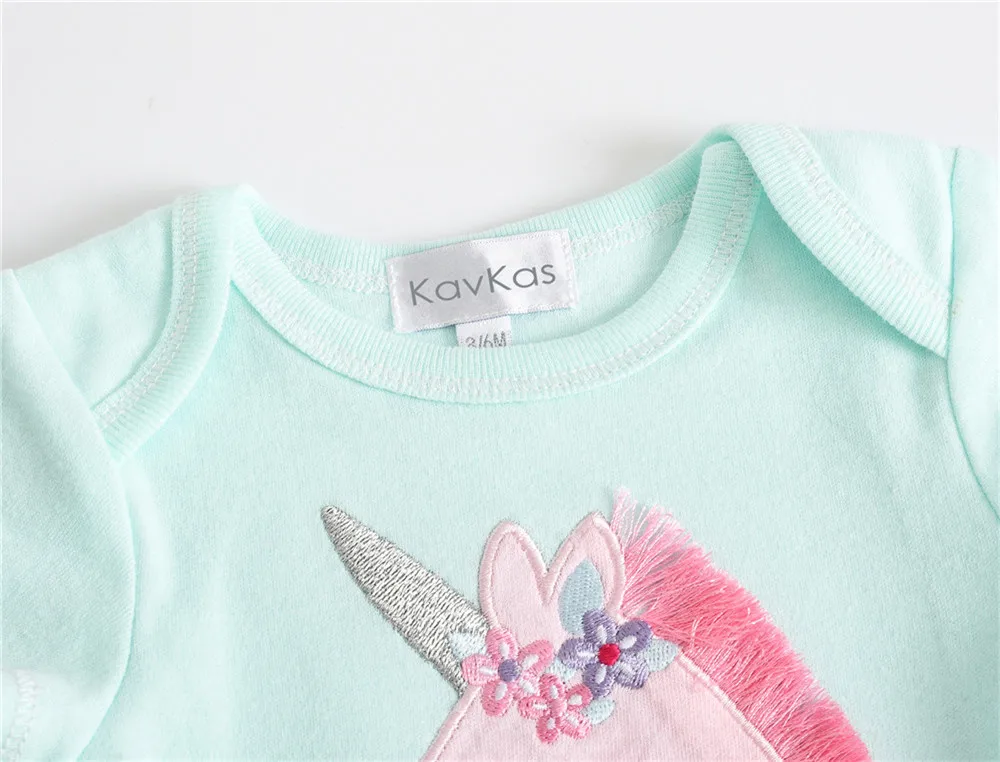 KavAdapters conjunto de verano bebé niña algodón con diseño Nairobi - imagen 5