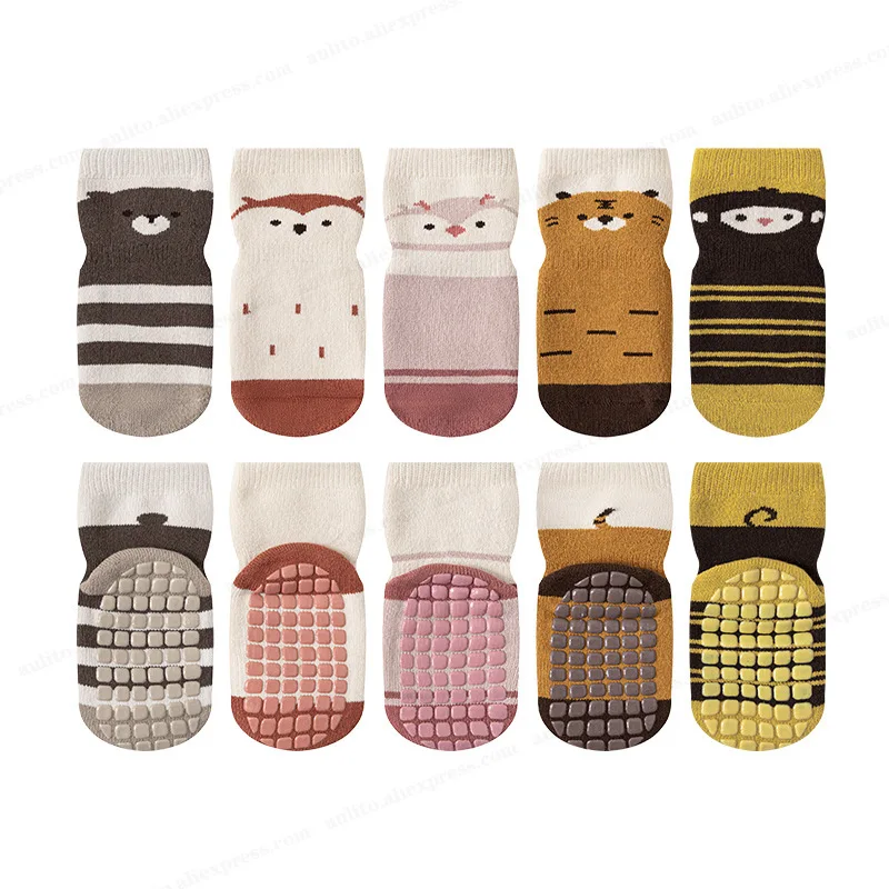 Calcetines antideslizantes gruesos para bebé – Cálidos y seguros (Recommended) - imagen 4